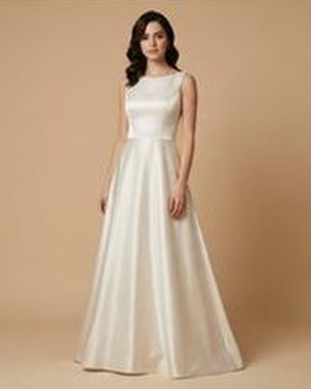 A-line prom dress silhouette