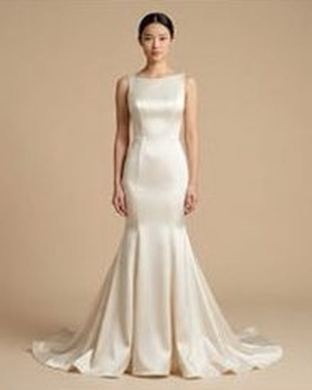 Mermaid prom dress silhouette